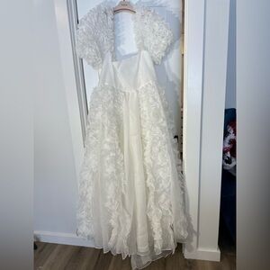Selkie White Wedding Dress New With Tags Size 3X